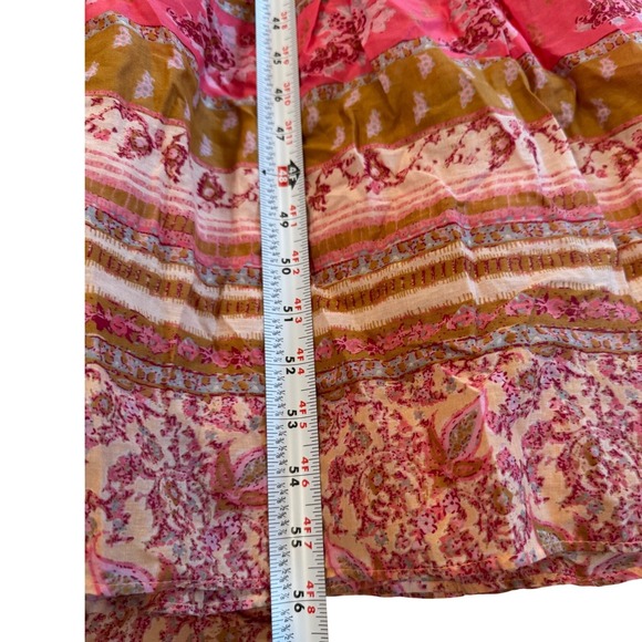 FREE PEOPLE Tangier Babydoll Tiered Sundress Maxi Dress, Size L NWT - Picture 10 of 12